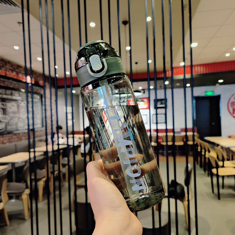 Damen Hochwertige Trinkflasche mit innovativem Verschlussmechanismus Brehn