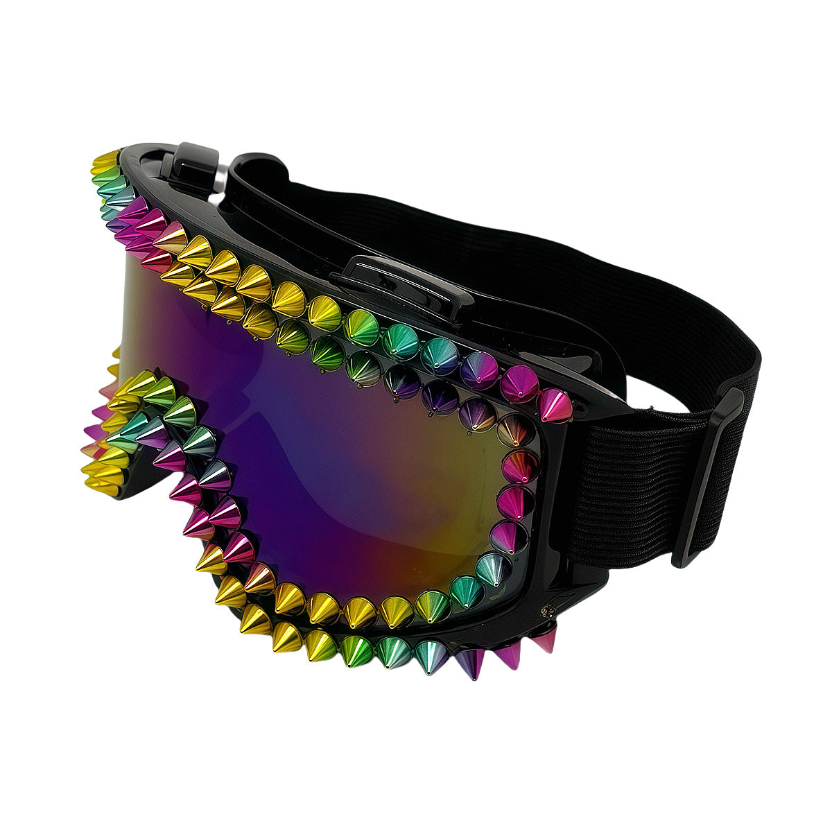 Damen modische Skibrille mit trendigem Nieten-Design Brehn
