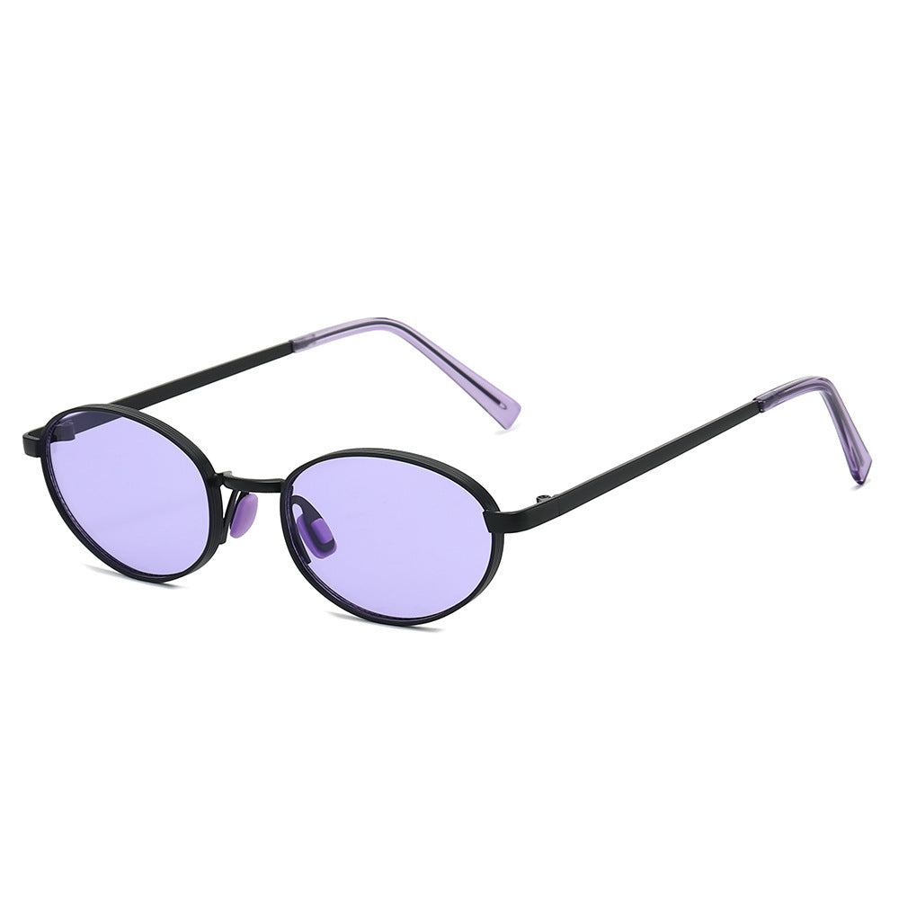 Moderne ovale Rahmen Sonnenbrille Brehn