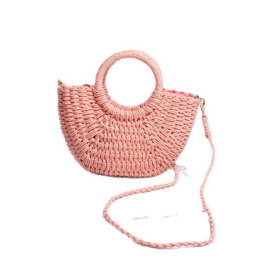 Damen Handtasche mit geflochtenem Design Brehn