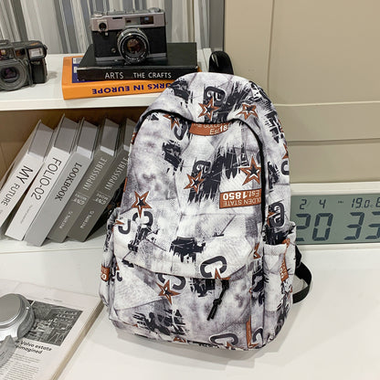 Stylischer Grafik-Rucksack Brehn
