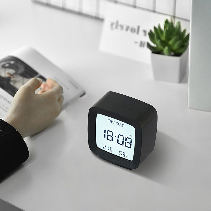 Digitaler Multifunktionswecker mit Temperatur- und Hygrometeranzeige Brehn
