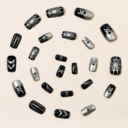 Gothic-Themen Acryl Nagelkunst Verlängerungen Brehn
