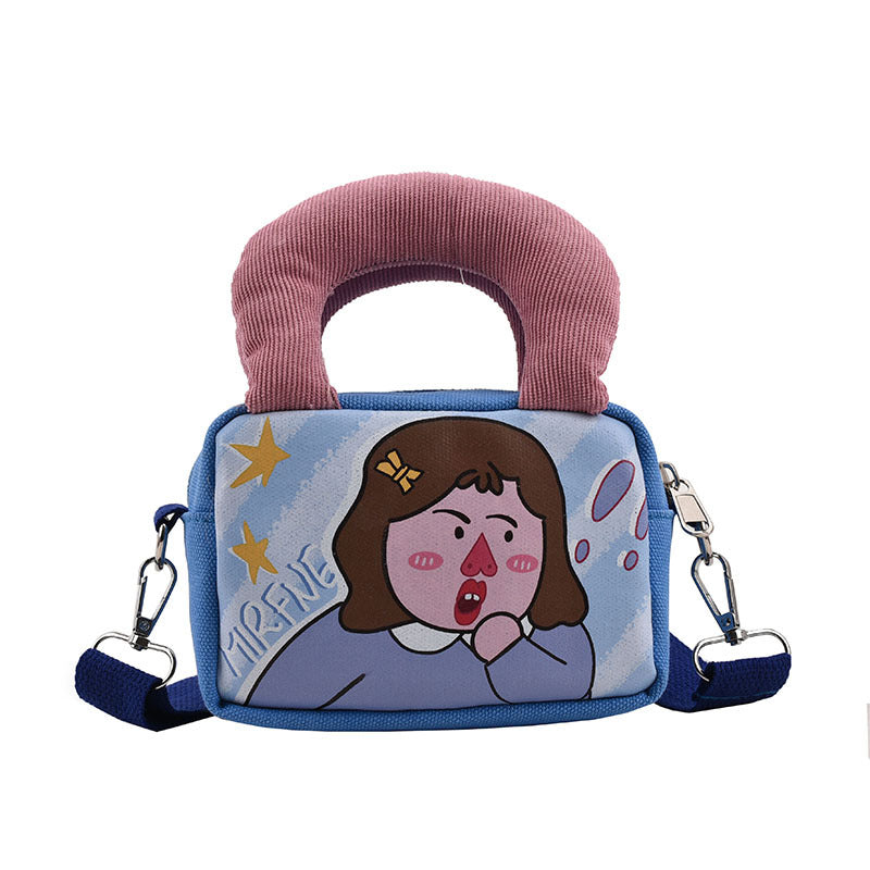 Fun Cartoon Charakter Schultertasche