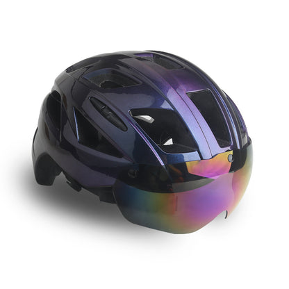 Multifunktionaler Fahrradhelm mit Visier Brehn