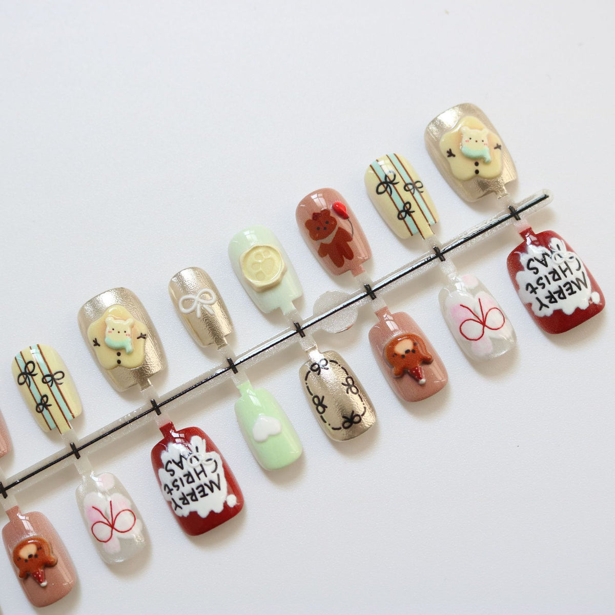 Festliches Themen-Nagelkunst-Set