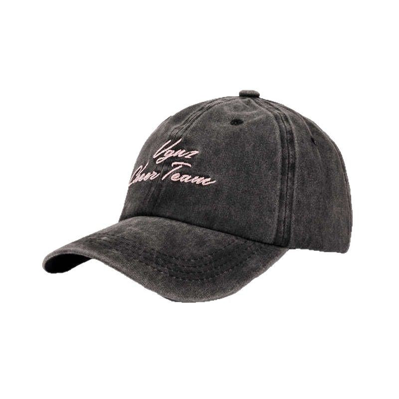 Frauen Soft Velvet Bestickte Kappe Brehn