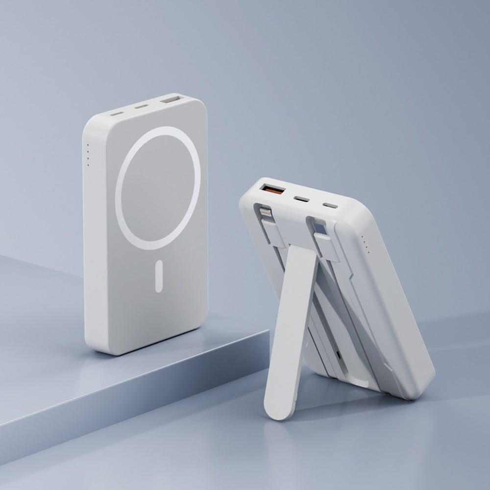Powerbank mit Integriertem Ständer und Schnellladefunktion Brehn