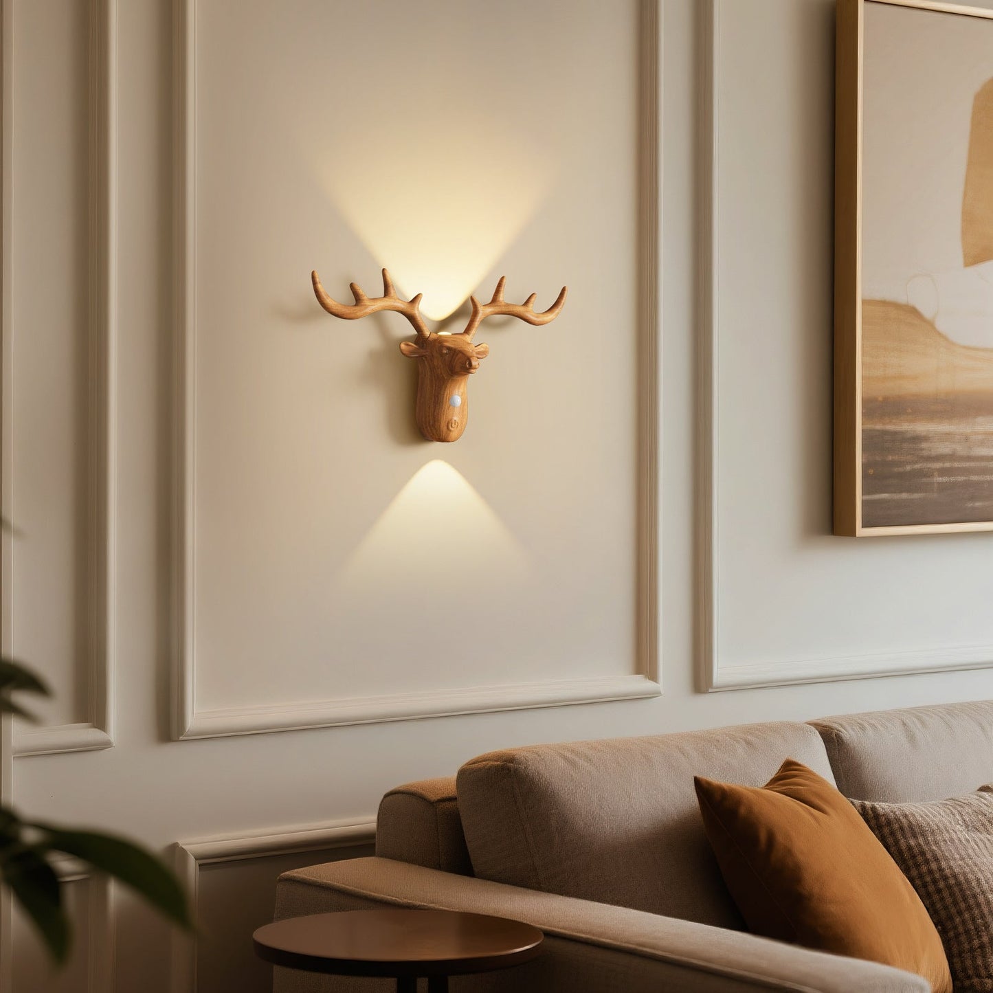 Neue LED Bewegungsmelder Nachttisch Wandlampe Wiederaufladbare Magnetische Kabellose Schlafzimmer Wandlicht