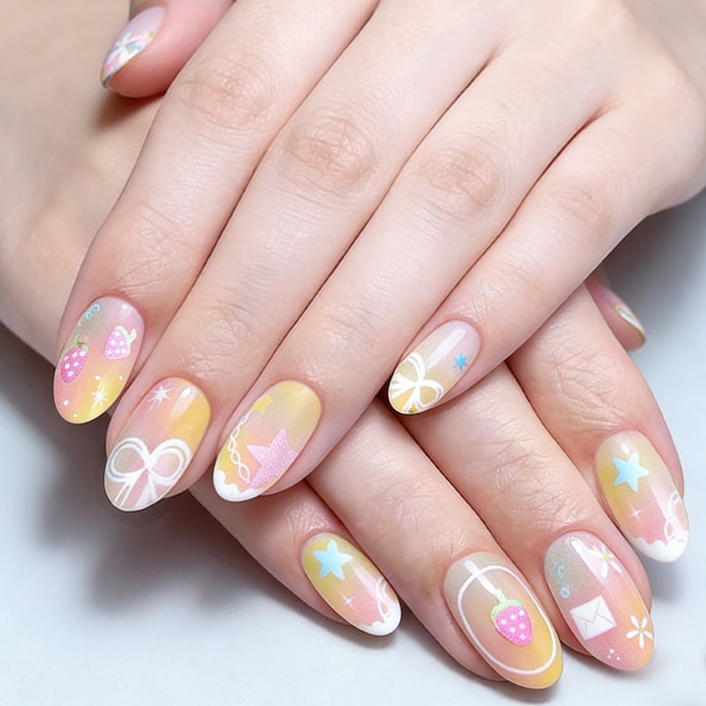 Kreative Französische Tip Nagelkunst Brehn