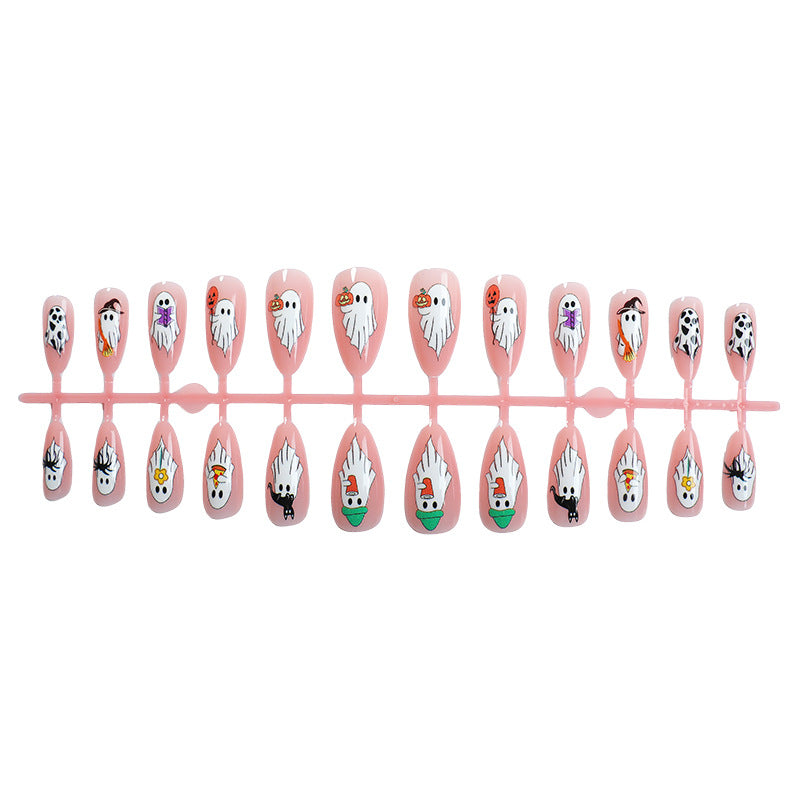 Halloween-Themen Press-On Nagelkunst Set Brehn 1788496077