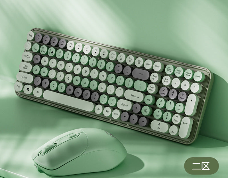 Kabelloses Retro-Tastatur Brehn