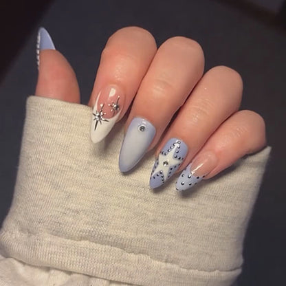 Elegantes Press-On Nail Art Kit Brehn