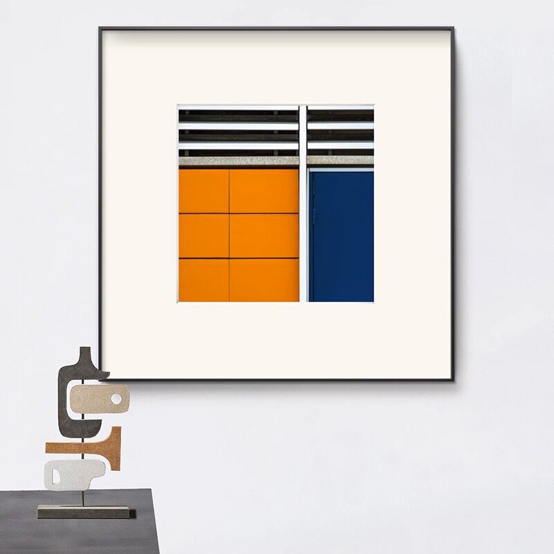Dekorative geometrische Wandkunst