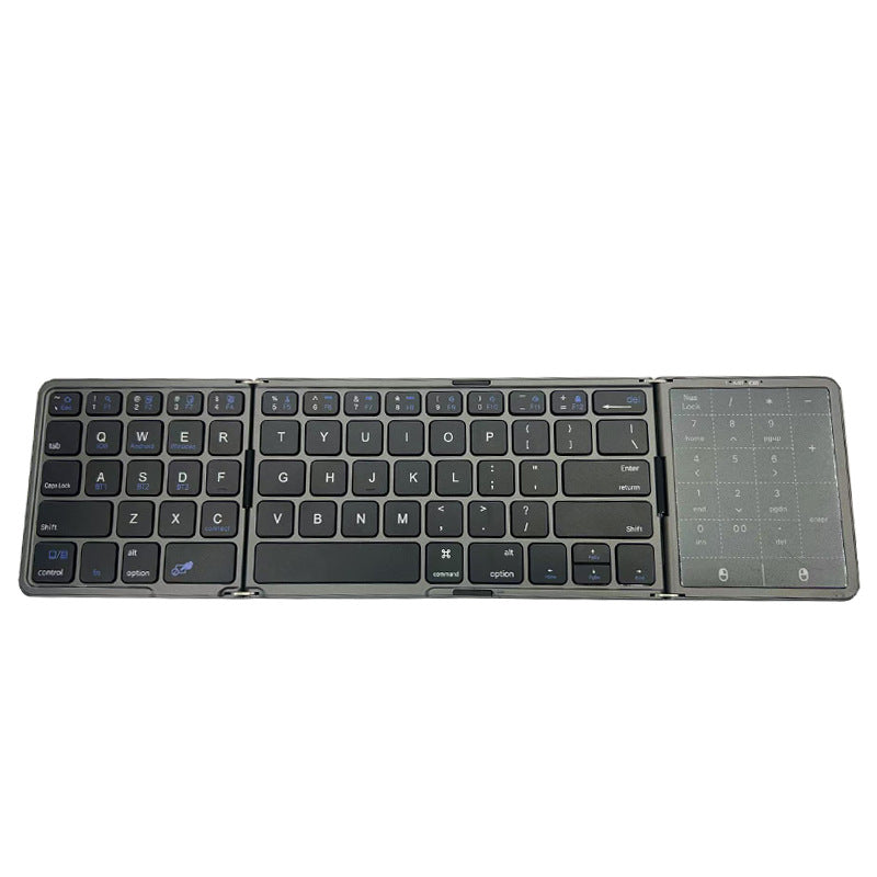 Kompakte Bluetooth-Tastatur mit Ziffernblock Brehn