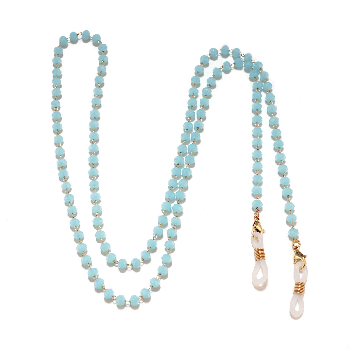 Elegante Perlen Brillen Kette Brehn