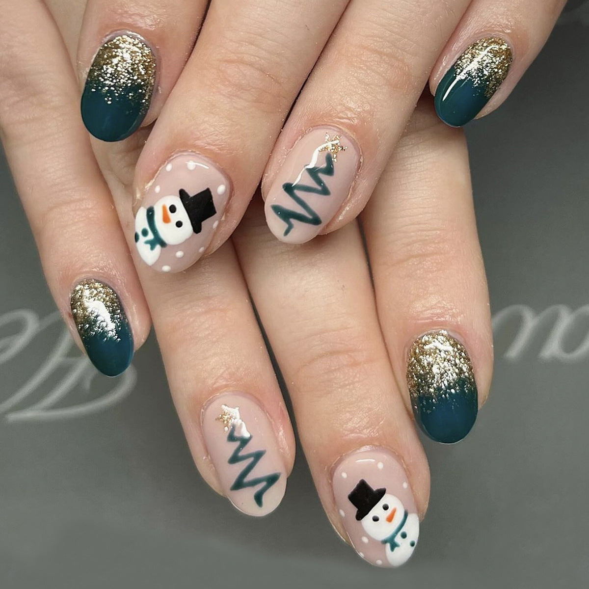 Kreatives festliches Nagelkunstset Brehn
