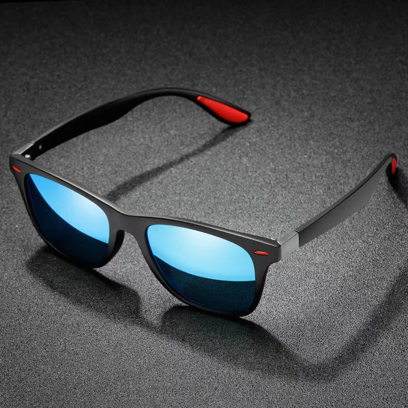 Damen stilvolle Retro-Sonnenbrille mit robustem Gestell Brehn