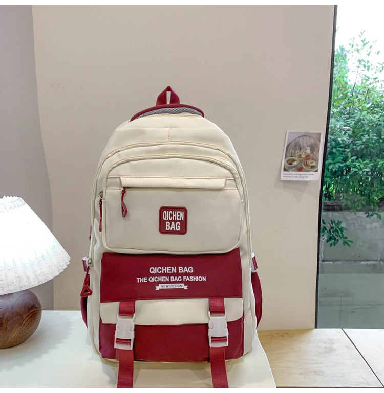 Stylischer Multi-Storage Schulrucksack