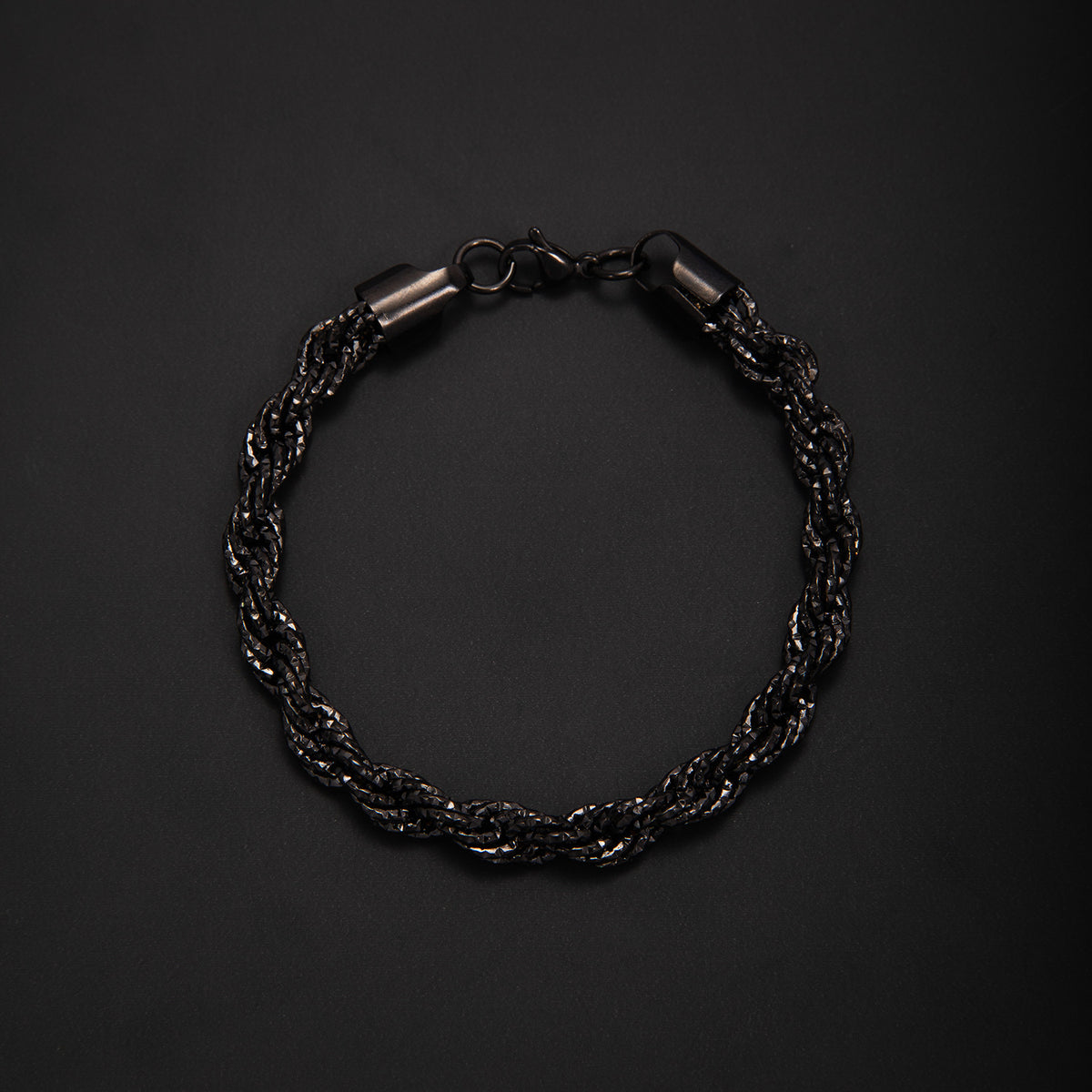 Geflochtenes Gold-Statement-Armband Brehn