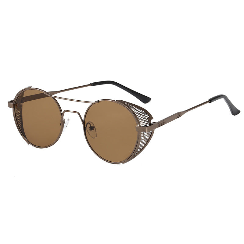 Damen Modische Metallfassung Brille Brehn