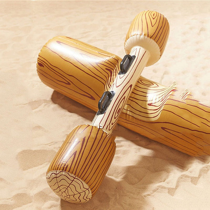 Damen aufblasbare Holz-Style Schwimmhilfen Brehn