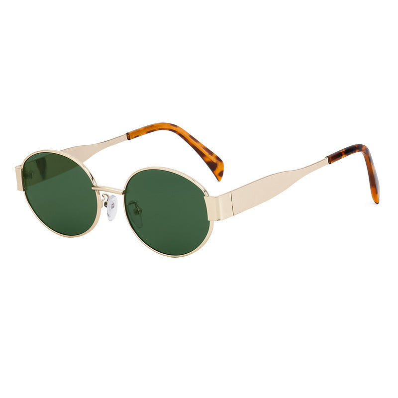 Damen modische Sonnenbrille im eleganten ovalen Design Brehn
