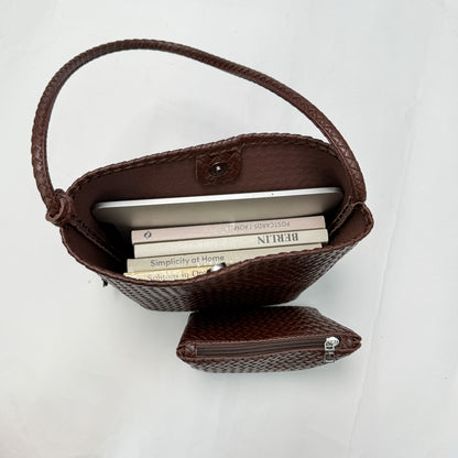 Gewebte Leder Eleganz Tote