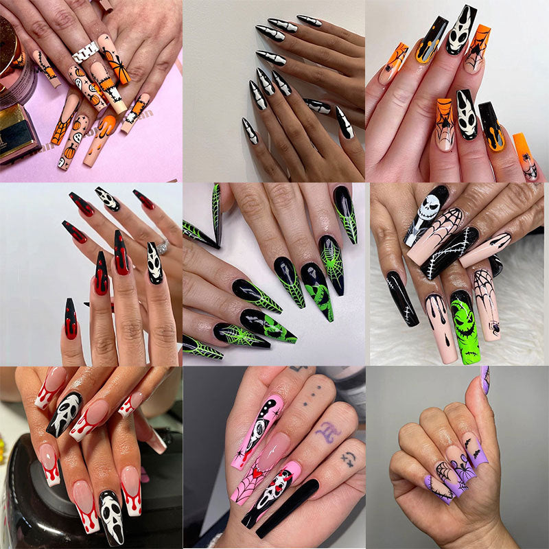 Urlaubs-Themen Press-On Nail Art Brehn