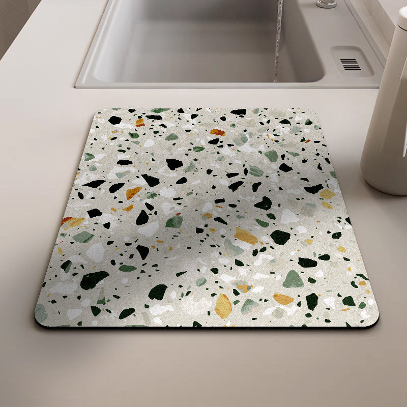 Künstlerische Terrazzo-Muster Küchenmatte Brehn