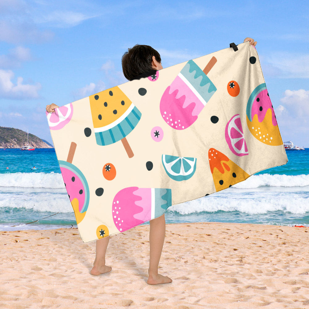 Stranddecke mit buntem Cupcake-Design Brehn