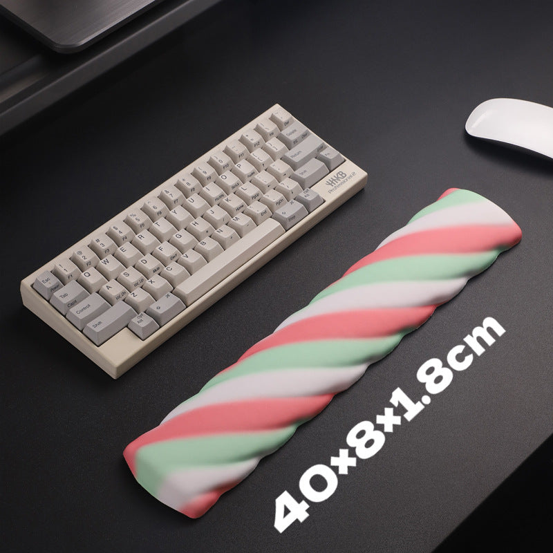 Verdrehter Gel Tastatur Handgelenkstütze