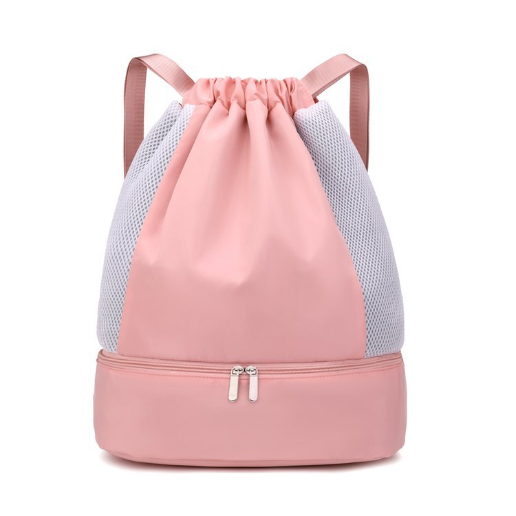Leichter Mesh Zugbeutel Rucksack Brehn