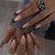 Stylisches Acryl French Tip Press-On Nagel Set Brehn