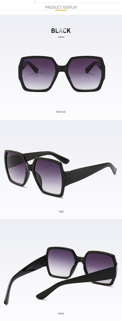 Funkelnde geometrische Rahmen Sonnenbrille Brehn