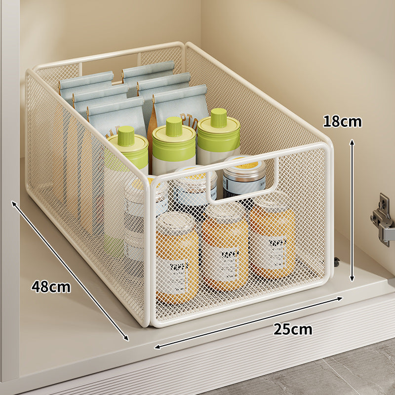Unter-Schrank-Netz-Rollaufbewahrungskorb