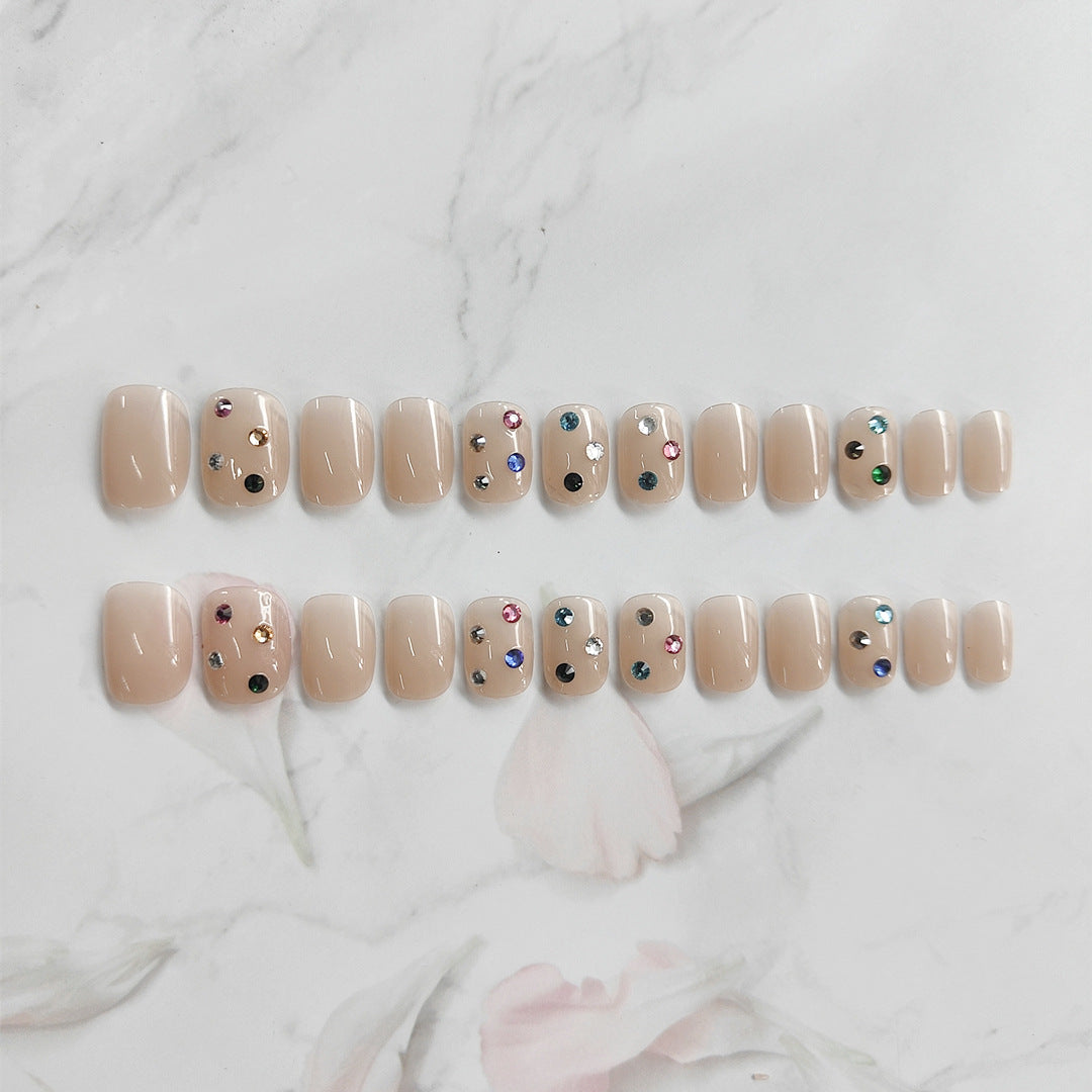 Dekoratives Press-On Nagelkunst-Set Brehn
