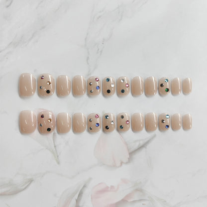 Dekoratives Press-On Nagelkunst-Set Brehn