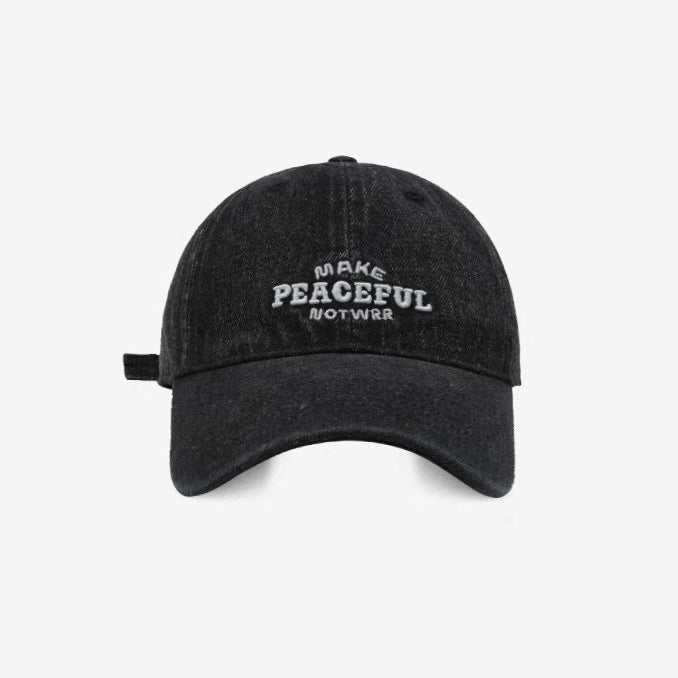 Damen zertifizierte Jeans bestickte Cap Brehn