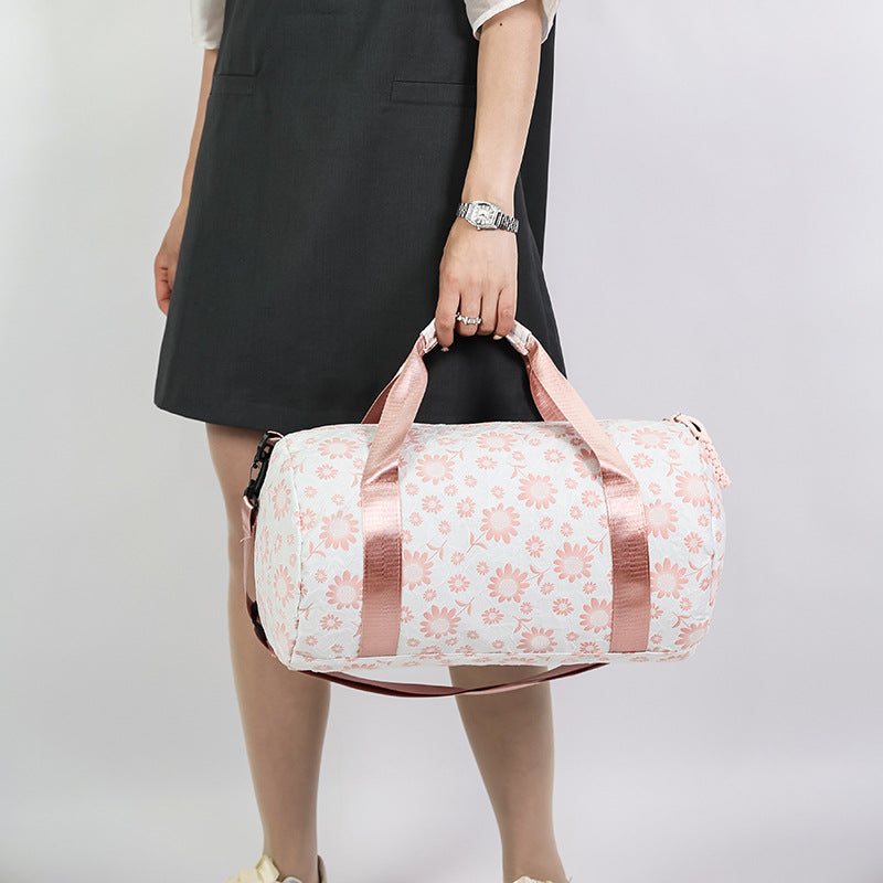 Blumenmuster Wochenend Reise Duffle Tasche Brehn