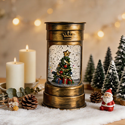 Glitzernde Weihnachtslaterne Brehn