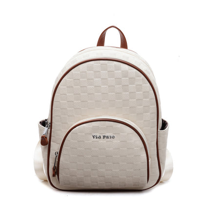 Stylische Schachbrett-Rucksack