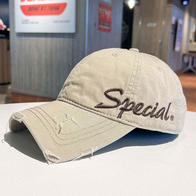 Unisex Verwaschenes Baumwoll-Dad-Cap Brehn
