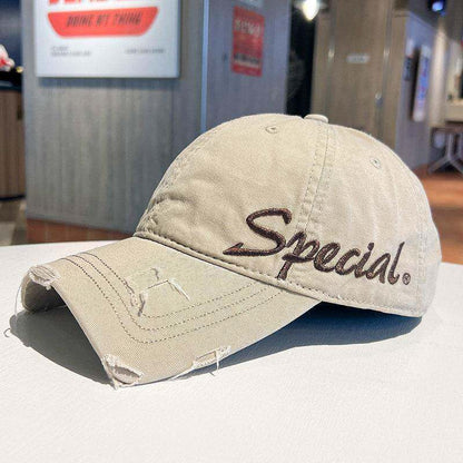 Unisex Verwaschenes Baumwoll-Dad-Cap Brehn