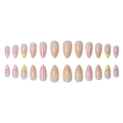 Glänzendes Press-On Nagelset Brehn