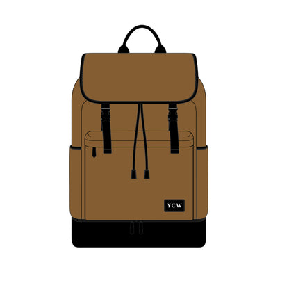 Leichter Mehrfachfächer-Rucksack Brehn
