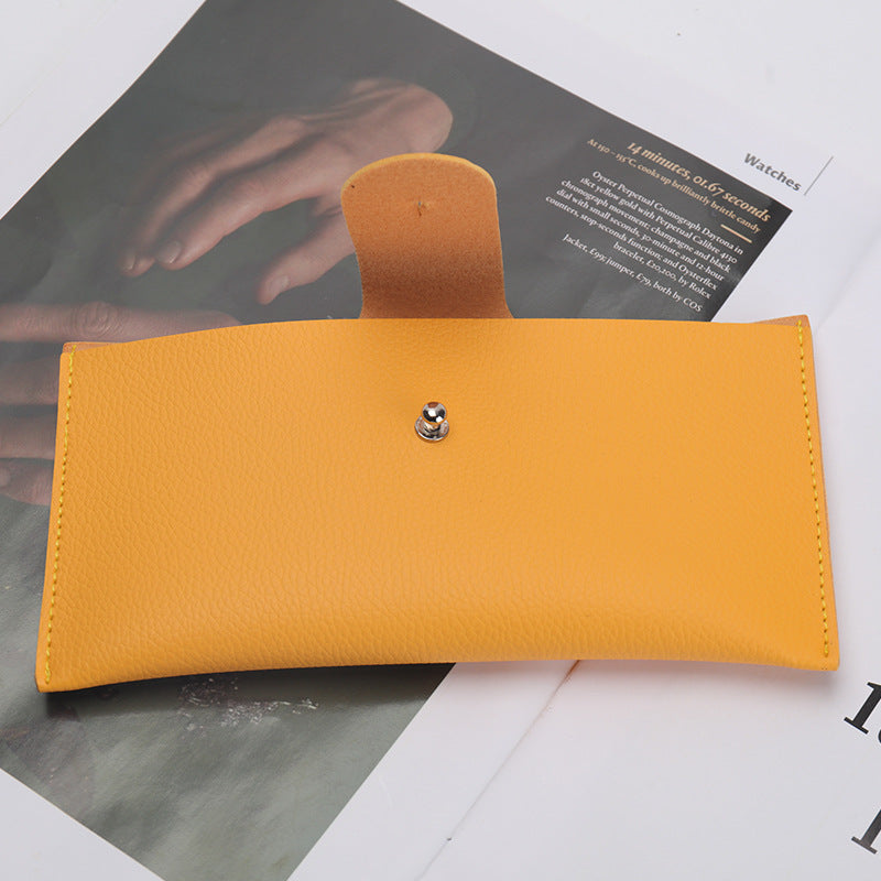 Stylische Strukturierte Leder Brieftasche Brehn