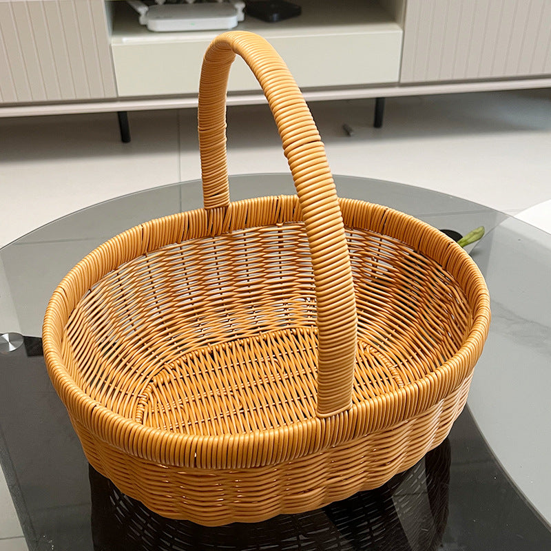 Damen Handgeflochtener Einkaufskorb Brehn