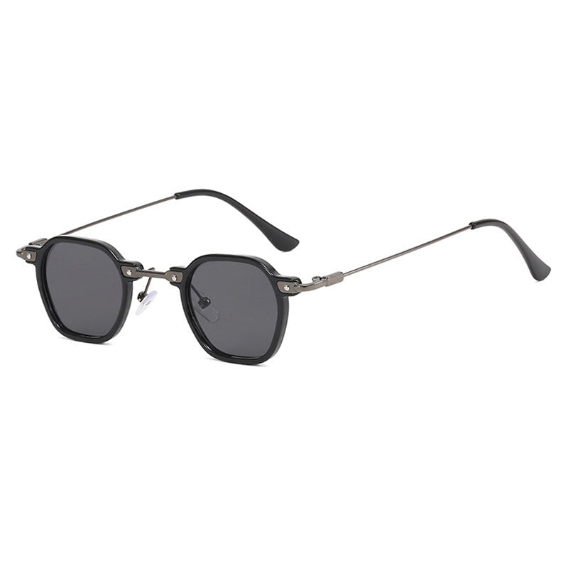 Damen modische Sonnenbrille im eleganten Design mit sechseckigem Rahmen Brehn
