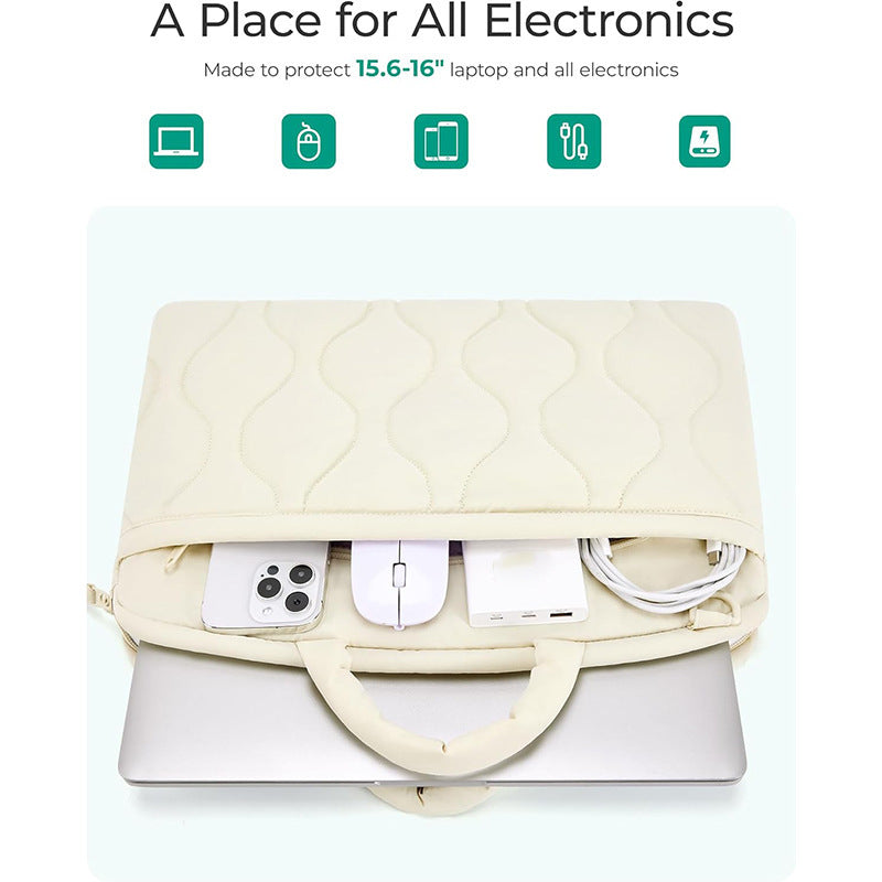 Gepolsterte Laptoptasche mit Modischem Design Brehn
